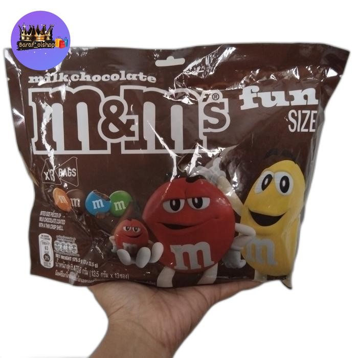 

m&m's chocolate fun size