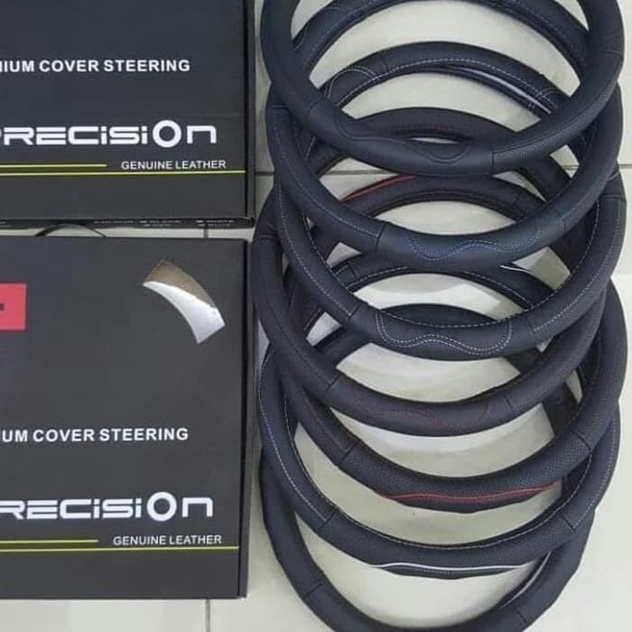 KOMPLIT Cover Stir Sarung Stir Asli Kulit Mobil Toyota Innova Reborn