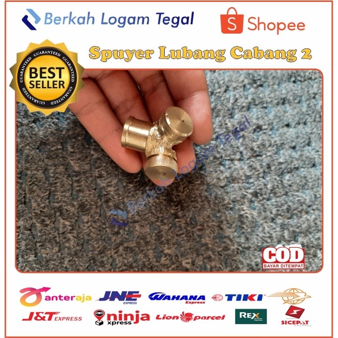 Spuyer / Nozzle Sprayer Rumah Burung Walet Cabang 2 (Dua)