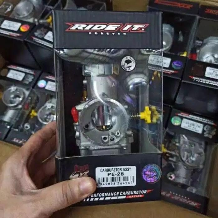 Promo {Ride It ] Karbu Pe Karburator Pe Ride It Original Ready Ukuran Pe 24,Pe 26,Pe 28 Motorcycle