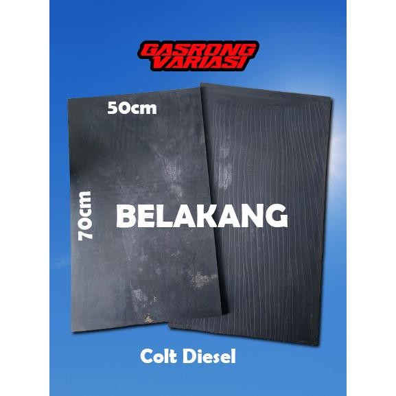 Karpet Lumpur Slebor Depan Blakang, Karpet Slebor 1 Lembar,Kepet Truk, Kepet Pickup Kepet Fuso Kepet