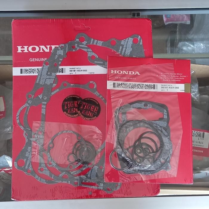 PREMIUM Packing paking perpak topset ori tiger mega pro old gasket set A B