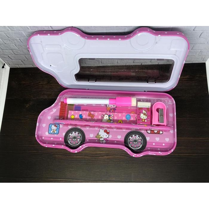 

BARU..!! ALAT TULIS ANAK KOTAK PENSIL MOBIL HELLO KITTY HASA