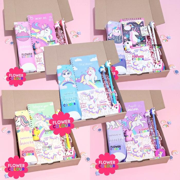 

READY..!! PAKET ALAT TULIS UNICORN / PAKET BOX UNICORN