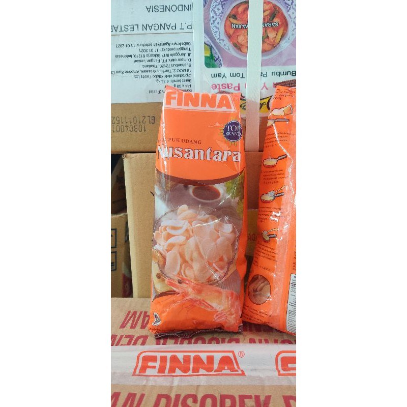 

FINNA NUSANTARA kerupuk udang Premium 380gr Halal READY