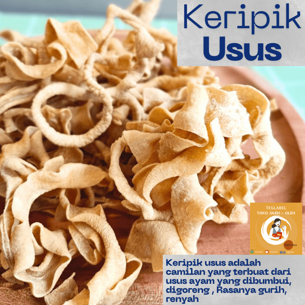 

Keripik Usus Ayam Kripik Usus Ayam Tanpa Tepung Premium