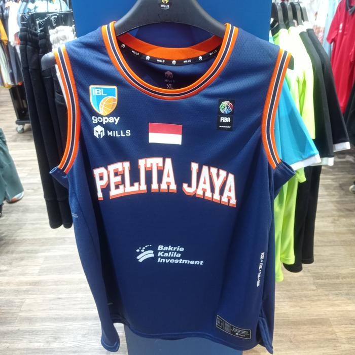MILLS Jersey Basket PELITA JAYA Basketball Jersey Home, Away & Alternative 2025