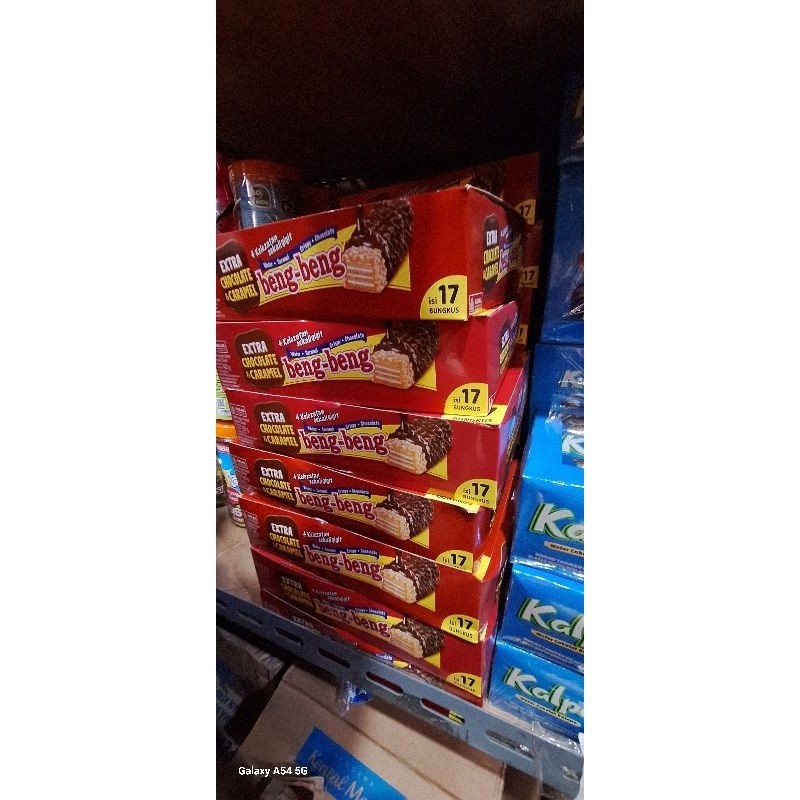 

Beng Beng Wafer Cokelat isi 17pcs, Chocolate Wafer Beng2