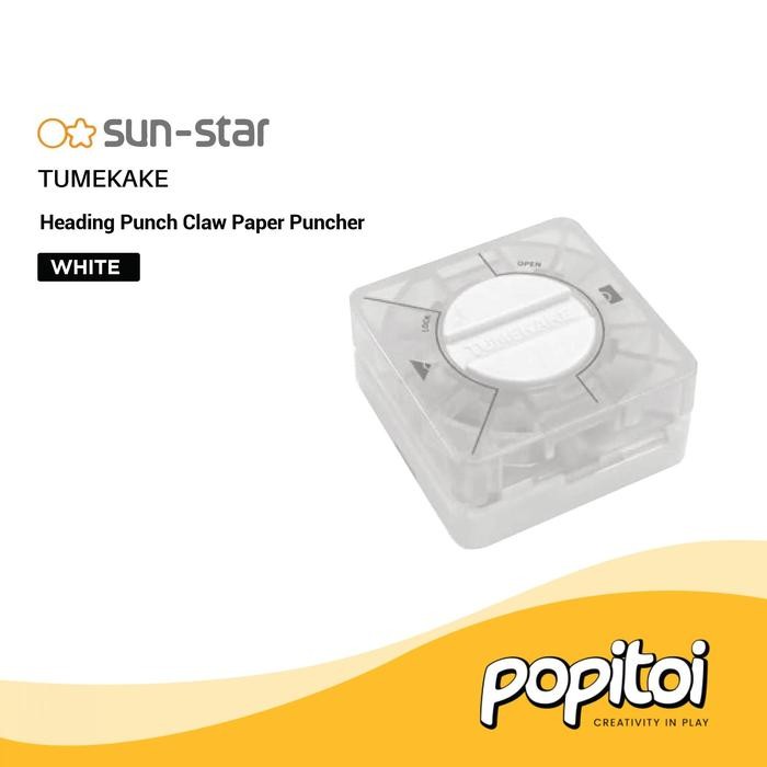 

Sun Star Tumekake Heading Punch Claw Paper Puncher Pelubang Bookmark