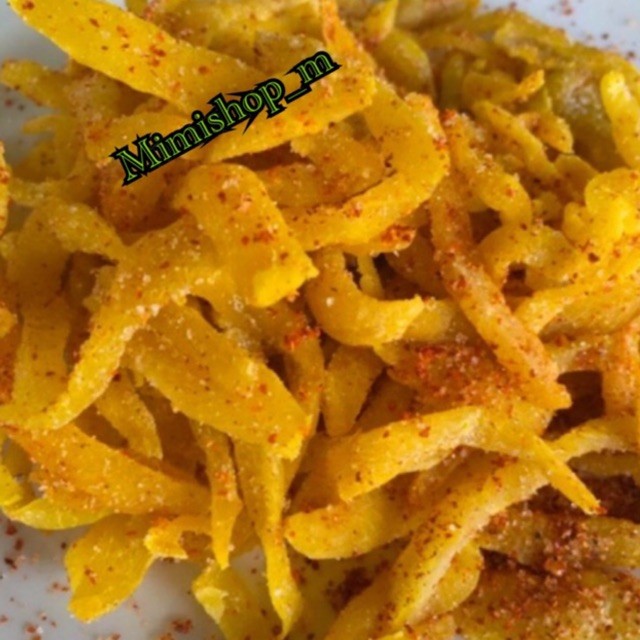 

MANISAN MANGGA SISIR PEDAS MANIS ASIN BERAT 250GR