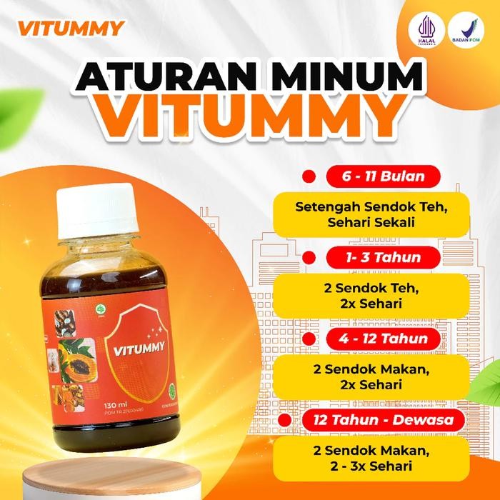 

1 Botol Madu Herbal Vitummy Suplemen Makan Madu Untuk Anak