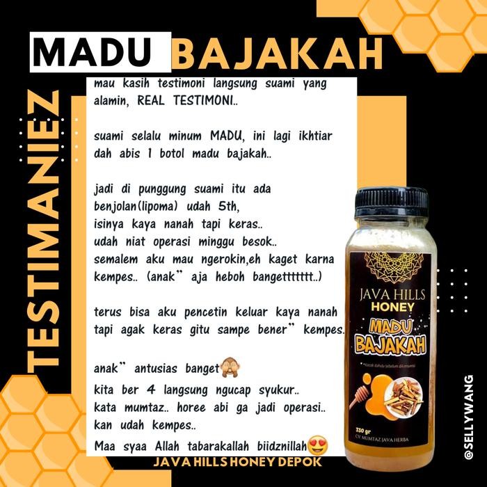 

Madu Herbal Akar Bajakah 330Gr