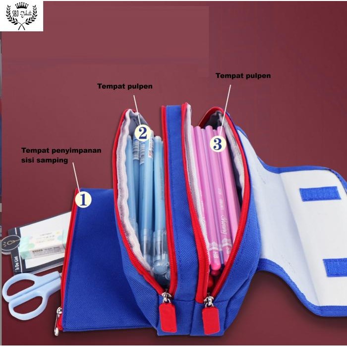 

Tempat Pensil Kotak Pensil Model Smiggle Lookalike Yome Premium