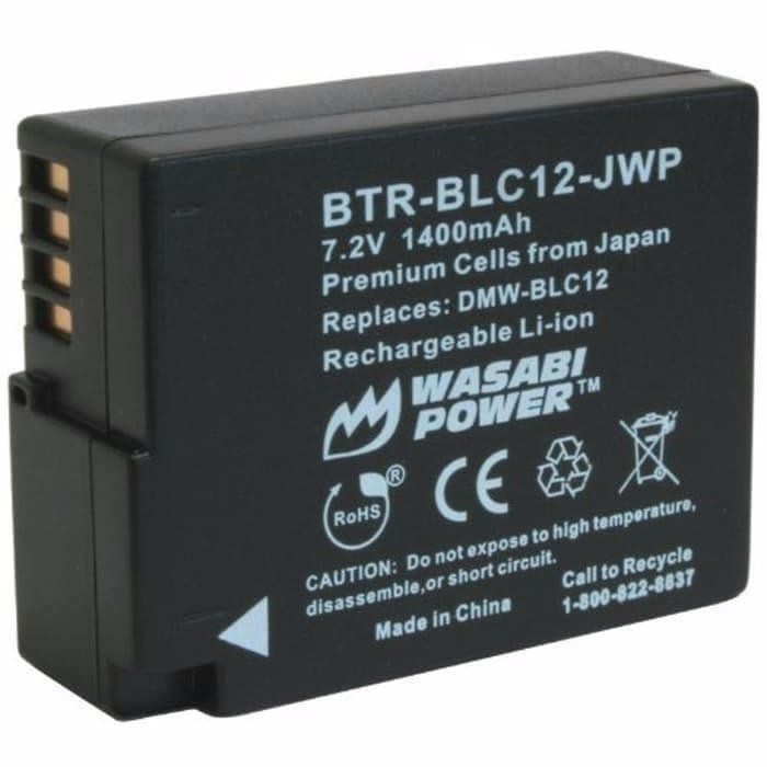 Wasabi Power For Panasonic Dmw Blc12 Blc12E Battery Kit With Charger