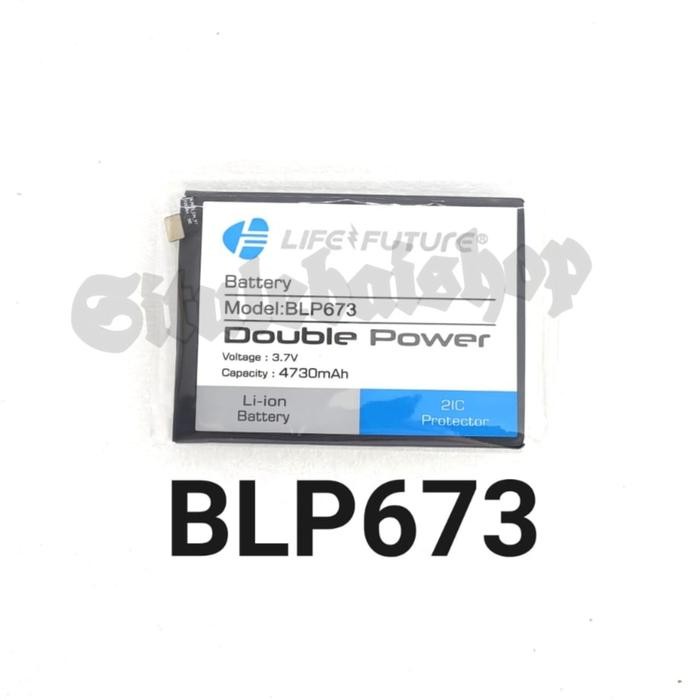 Mutu- Batt Battery Baterai Oppo Blp673 Blp 673 A3S A5S Double Power Ic Lf