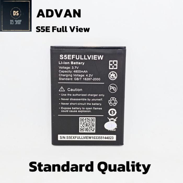 Mutu- Baterai Advan S5E Pullse Advan S5E Full View 5062 Ori Batre Batrai Hp