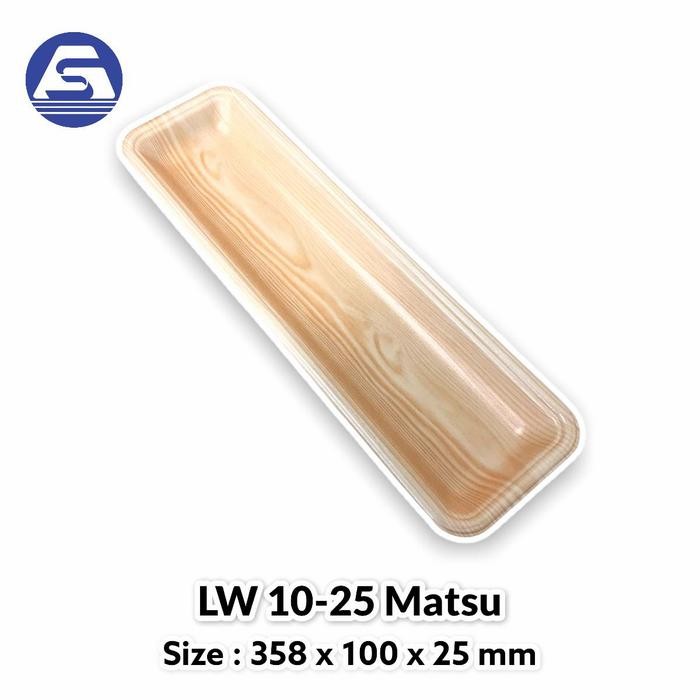 

JAPANPACK/ STYROFOAM TRAY IKAN STYROFOAM LW 10-25 MOTIF MATSU