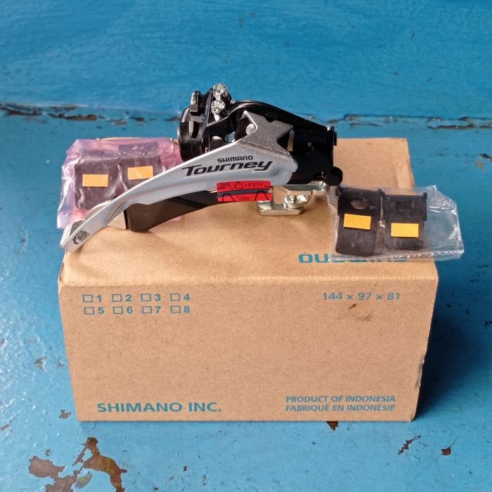 Fd Front Derailleur Tourney Ty510 31.8/48T Dualpull Atas Bawah