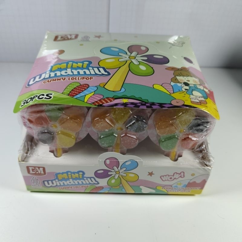 

30 pcs gummy kipas permen lunak yummy gummy