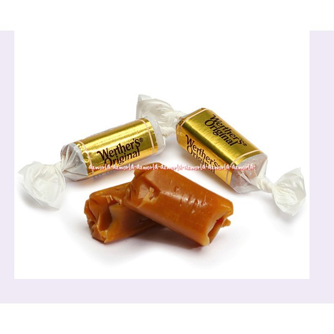 

Werther's Original Creamy Filling Chewy Toffees Permen 90gr Permen Krim Karamel Werthers Wether