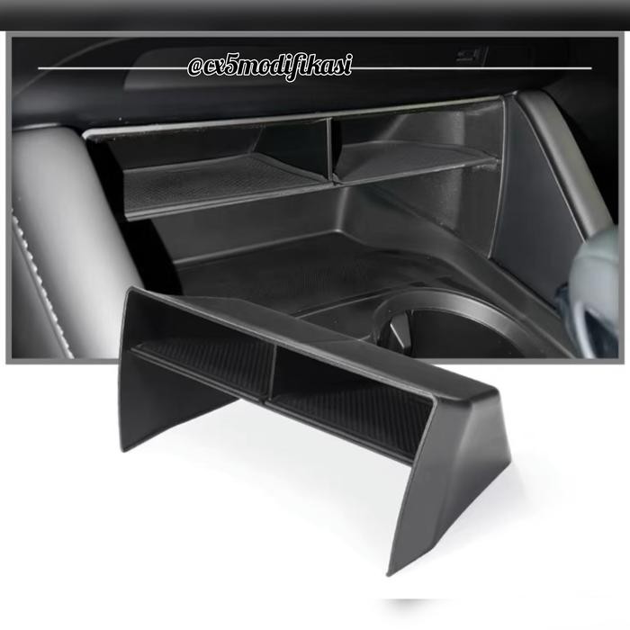 Rak tengah/ aksesoris card/ phone holder mazda3 bp @cx5modifikasi