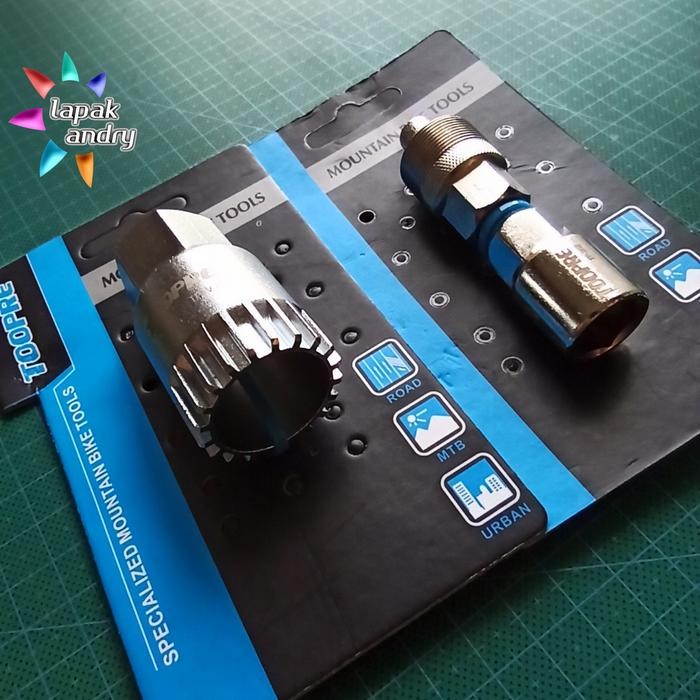 Toopre Kunci Buka Bb Kotak Dan Treker Alat Lepas Crank Sepeda