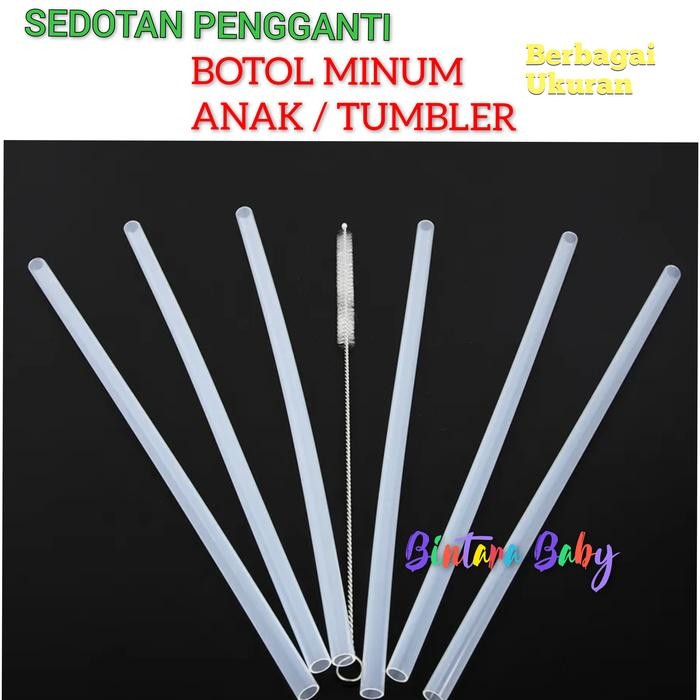 BnYkPilih- Sedotan Keras Plastik Pp Foodgrade Straw Replacement / Hard Straw