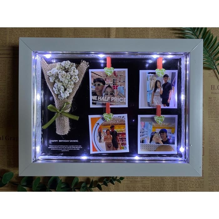 Tepat- Polaroid frame kado anniversary pacar kado ultah pacar hadiah ultah pacar kado anniversary