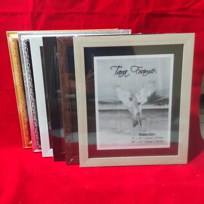 Tepat- Bingkai foto frame foto pigura foto 10R Tepi full 25x30