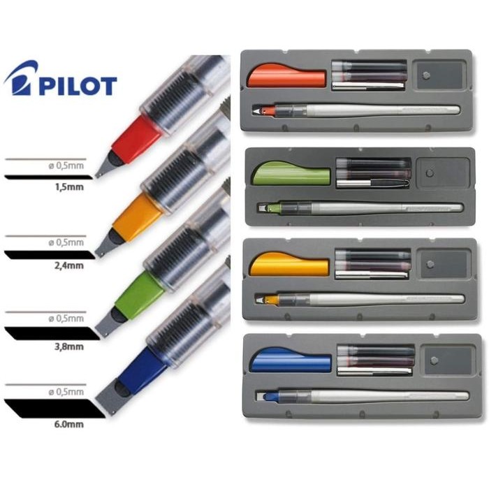 

Ready- Pilot Parallel Pen 1.5 / 2.4 / 3.8 / 6.0 Mm