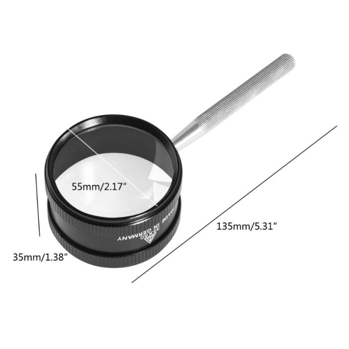

Ready- Kaca Pembesar 35X Ab77 / Lup Lensa Magnifier Handheld / Membaca