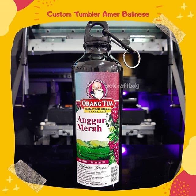TUMBLER CUSTOM AMER BALINESE - BOTOL MINUM 500 ML