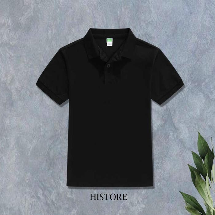 Cing- Baju Kaos Kerah Polos Anak / Baju Kaos Kerah Polo Anak 1 - 12 Tahun / Baju Kaos Anak