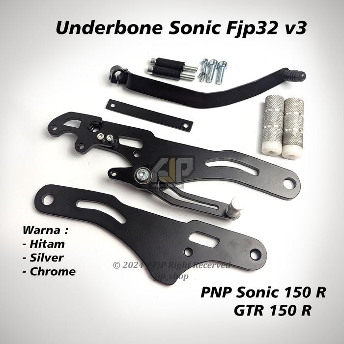 Footstep Underbone Sonic Underbone Sonic 150 Fjp32 V3 Cutting Besi Pnp Sonic 150 R / Gtr 150 R Bukan