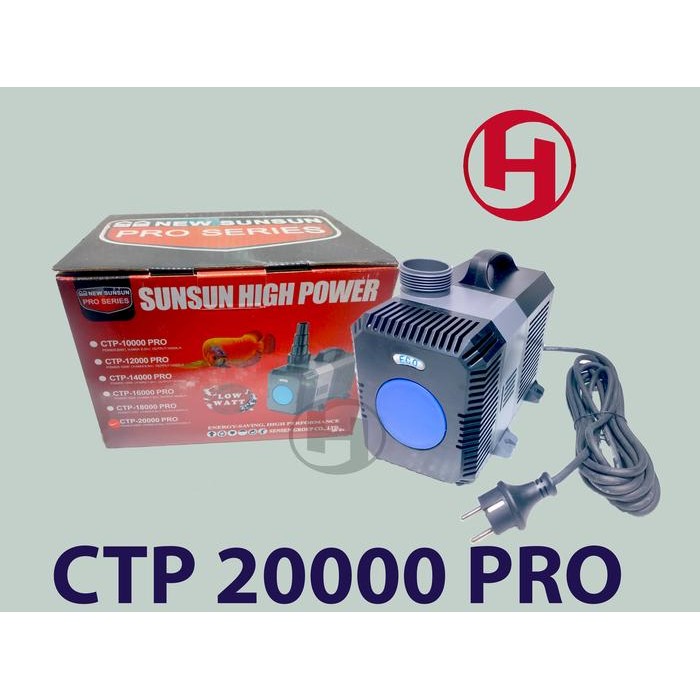 AMPHIBIOUS PUMP SUNSUN/GRECH CTP 20000 POMPA KOLAM IKAN CTP 20000