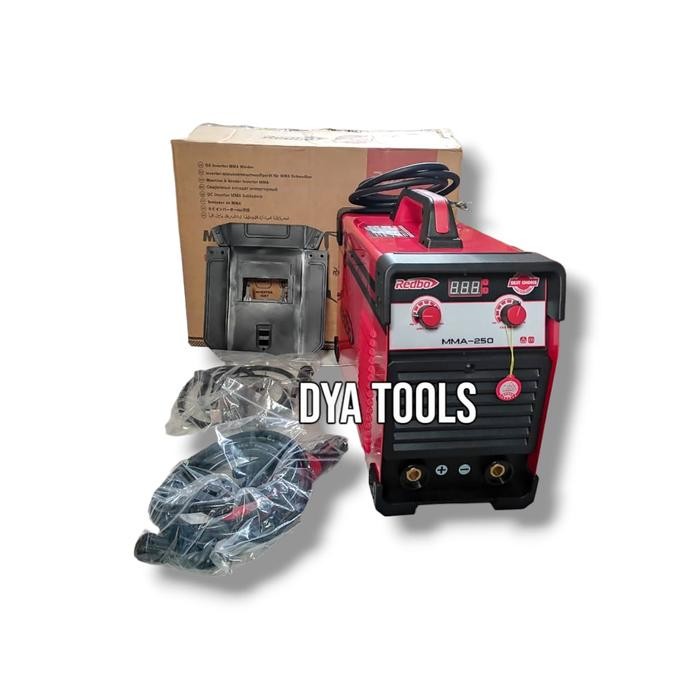 Bagus Redbo Mesin Travo Las Mma 250 / Mma 250S Inverter Welder