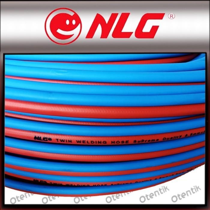 Paling Baik [Promo] Selang Las Double Nlg Oksigen Lpg - Twin Welding Hose Original