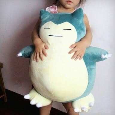 TERBARU - boneka snorlax 50cm boneka snorlax gede boneka wisuda pokemon spesial