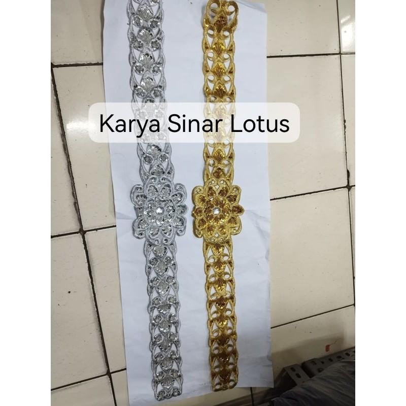 Renda Bordir OBI Pinggang/Sabuk Full Payet