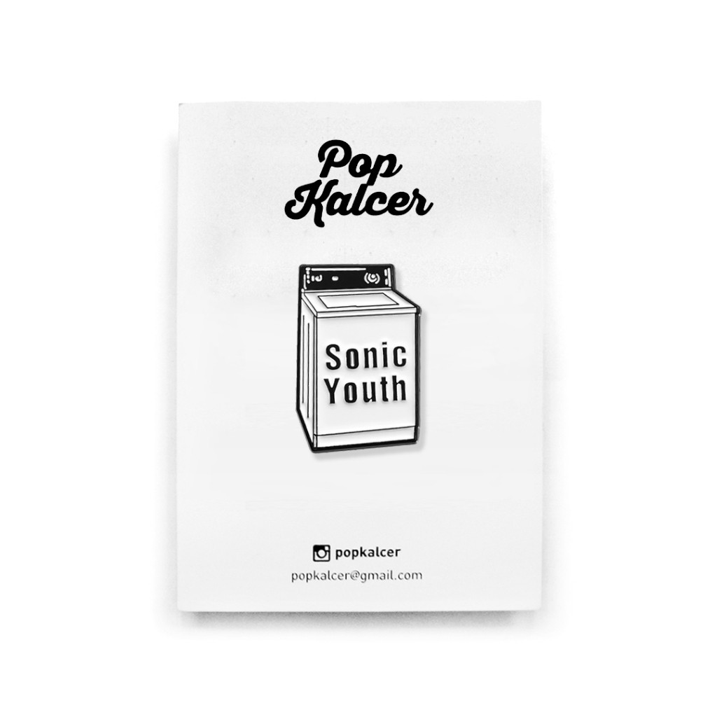 SONIC YOUTH, WASHING MACHINE - ENAMEL PIN