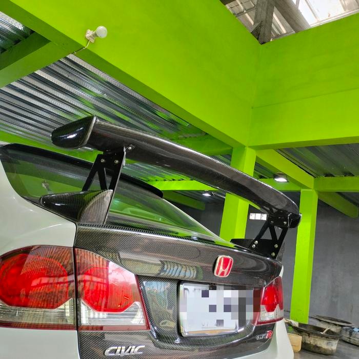 PREMIUM spoiler GT wing Mugen Honda Civic fd carbon kevlar