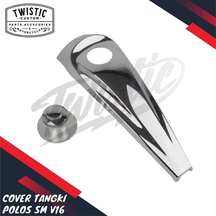 PREMIUM Cover Tangki + Tutup Tangki Model Harley Motor SM V16 V 16 Chicano Style