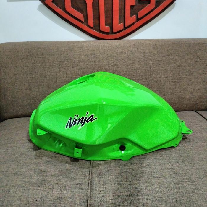 PREMIUM tangki Ninja 250 Fi old original hijau