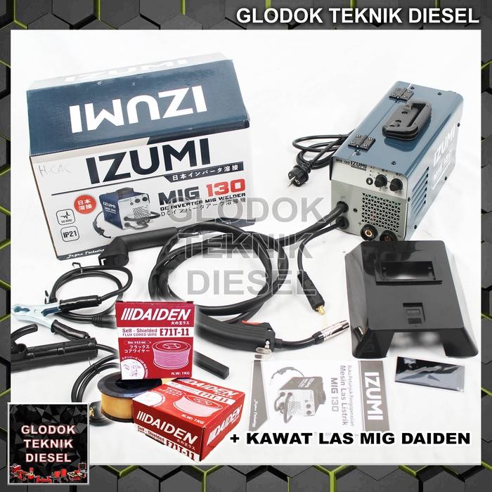 MESIN LAS CO2 IZUMI MIG 130 / TRAFO LAS IZUMI MIG 130 / IZUMI MIG130