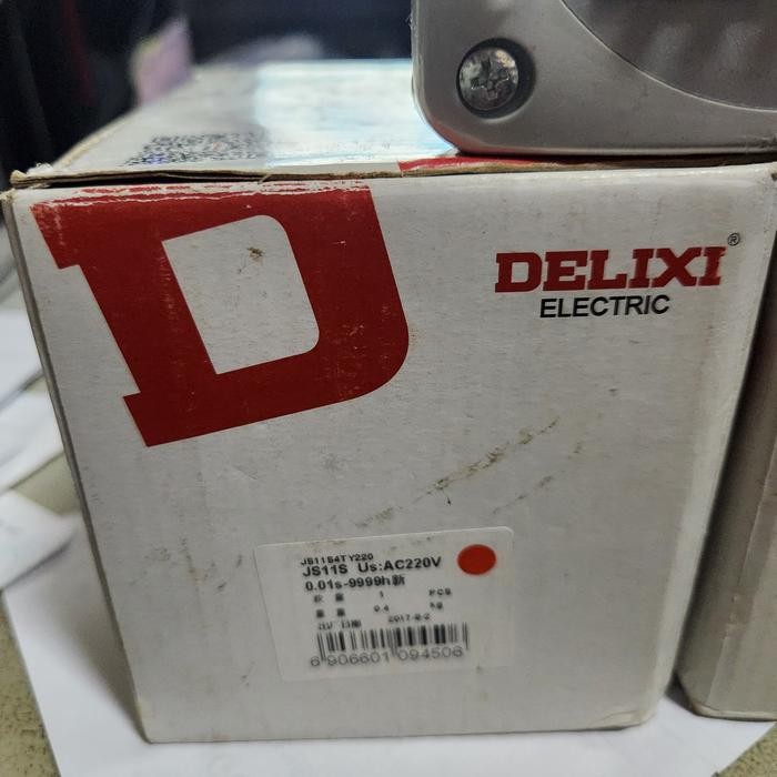 JS11S DELIXI TIMER RELAY 220VAC. READY STOCK. GARANSI KUALITAS TERBAIK