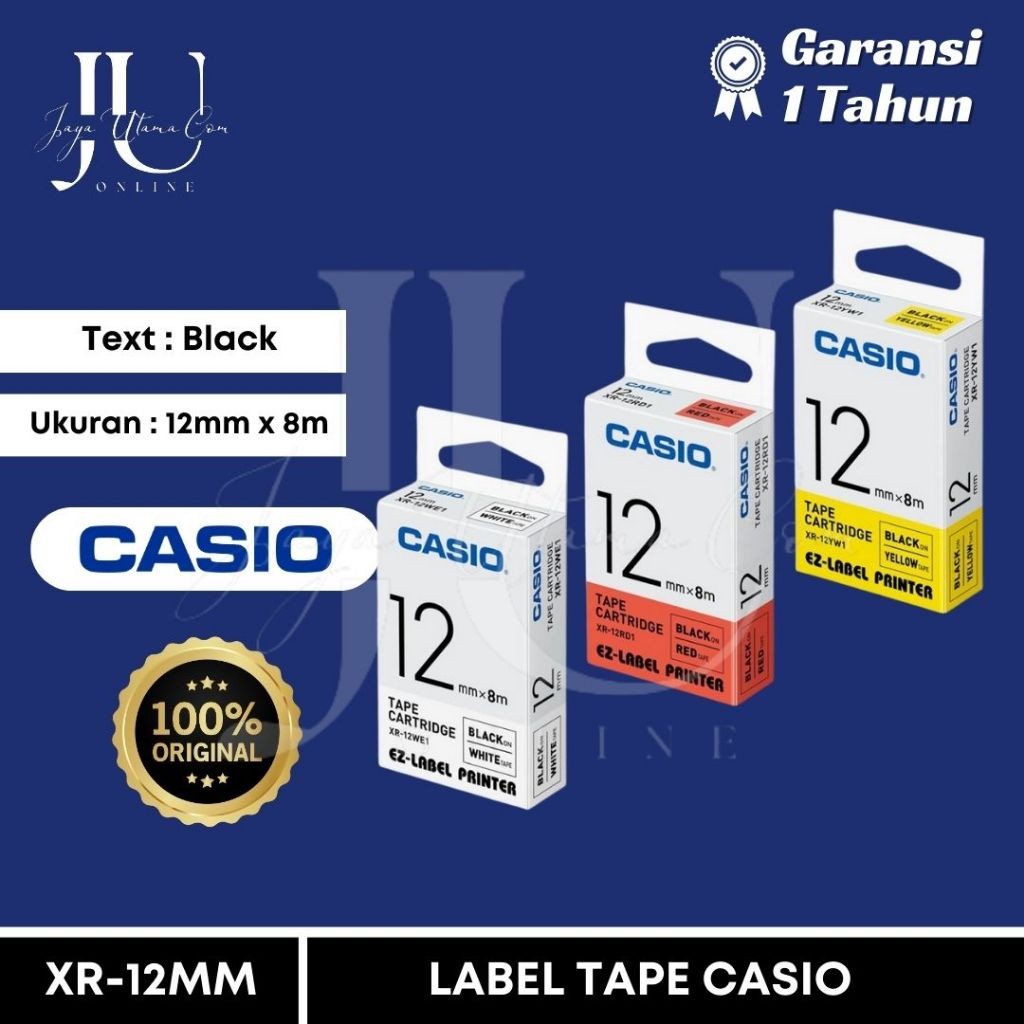 

EZ LABEL TAPE PRINTER 12 MM XR 12