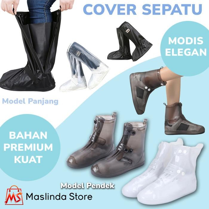 Cover Sepatu Anti Air Hujan Sarung Sepatu Mantel Pelindung Sepatu