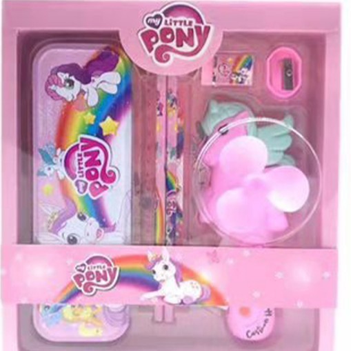 

STUDY SET STATIONERY PENCIL CASE SET ALAT TULIS SEKOLAH KARAKTER MOTIF / 8033