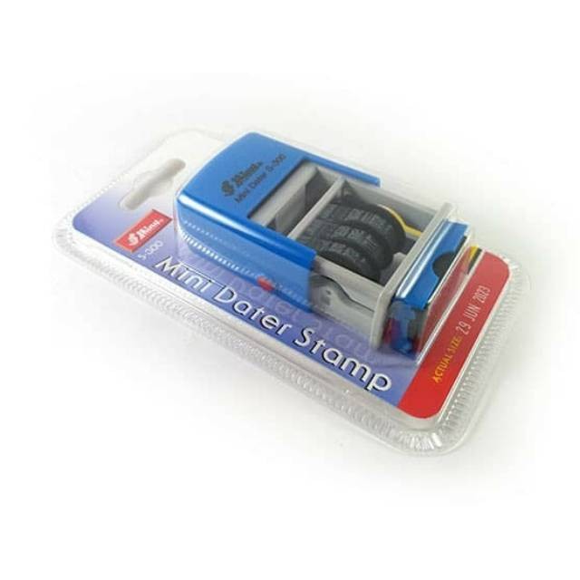 

pel Tanggal / Dater Otomatis Shiny S300 S 300 ( Mini Dater Stamp )