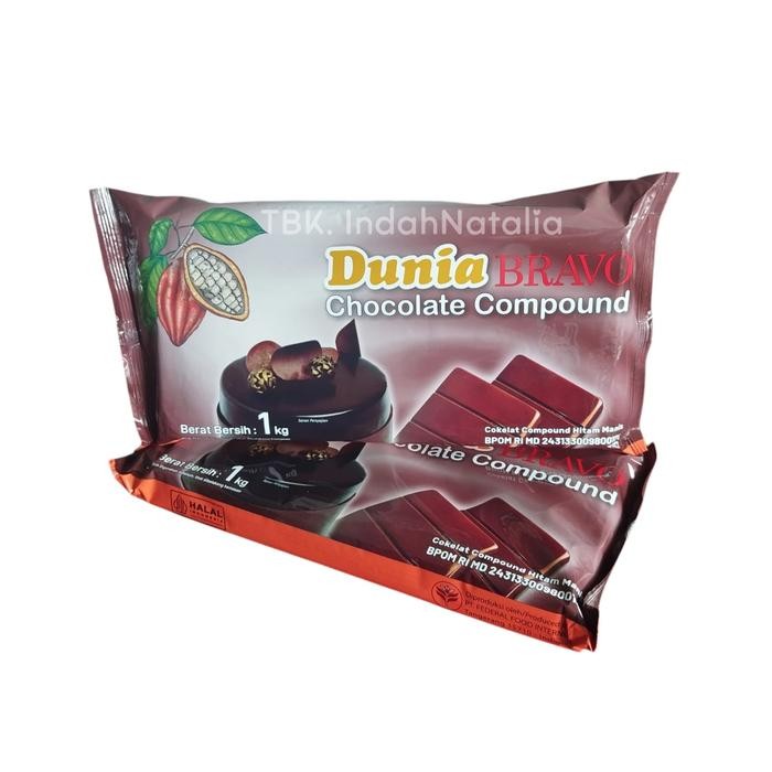 

New Dunia Coklat Batang Compound 1kg / Coklat Batang Murah